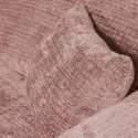 Sofa ‘Cloud’ 3-personers chaiselong venstre - Brungrå/Rosa