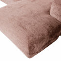Sofa ‘Cloud’ 3-personers chaiselong højre - Brungrå/Rosa