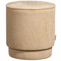 Puf ‘Pearl’ - Beige/gul