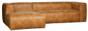 Hjørnesofa \'Bean\' - Cognac