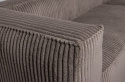 Sofa \'Bean\' 4-sæder - Brun/Manchester