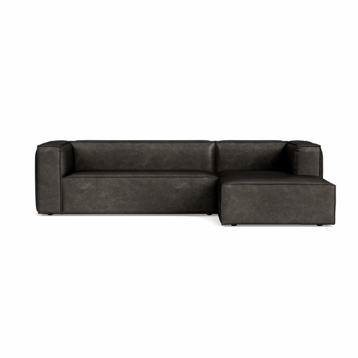 Sofa \'Bean\' 4-sæder - Sort i gruppen Møbler / Sofaer / Chaiselong sofaer hos Reforma (375694-Z)