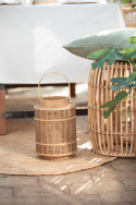 Puf \'Sol\' - Rattan 