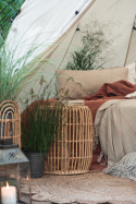 Puf \'Sol\' - Rattan 