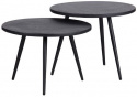 Sidetabel \'Suze\' 2 dele - Sort