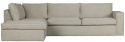 Sofa \'Freddie\' 4-sæder - Grå