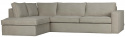 Sofa \'Freddie\' 4-sæder - Grå