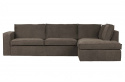 Sofa \'Freddie\' 4-sæder - Mørkebrun