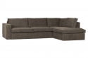 Sofa \'Freddie\' 4-sæder - Mørkebrun