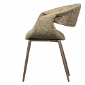 Spisestol ‘Yossi’ - Beige/Kobber