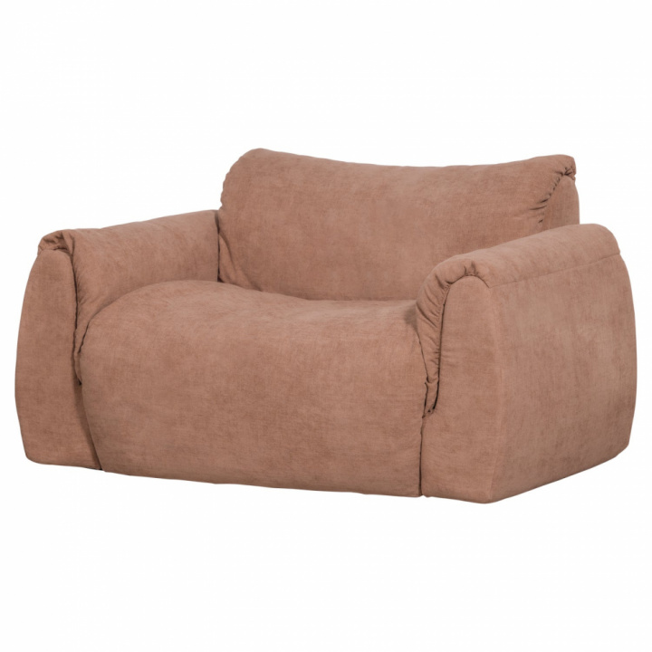 Loveseat ‘Baggy’ - Brun/Rosa i gruppen Møbler / Sidde møbler / Lænestole hos Reforma (377525-OP)