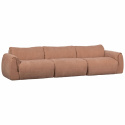 Sofa ‘Baggy’ 3-sits - Brun/Rosa