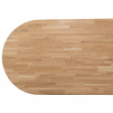 Spisebord ‘Tablo’ 220x90cm ovalt - Eg