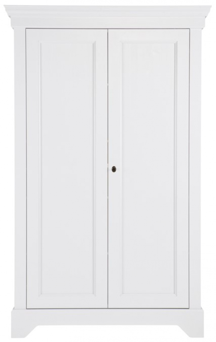 Garderobe \'Isabel\' - Hvid i gruppen Møbler / Hylder & opbevaring / Skabe og skænke hos Reforma (378562-W)