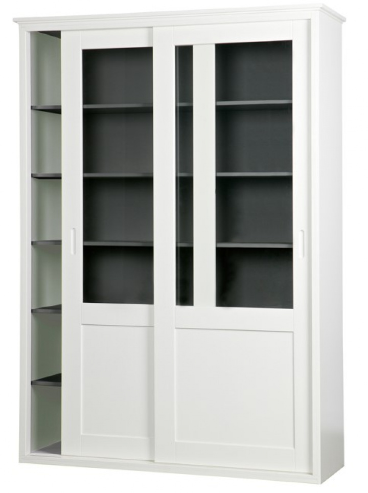 Skyded&oslash;rsskab \'Vince\' - Hvid i gruppen Møbler / Hylder & opbevaring / Skabe og skænke hos Reforma (378564-W)