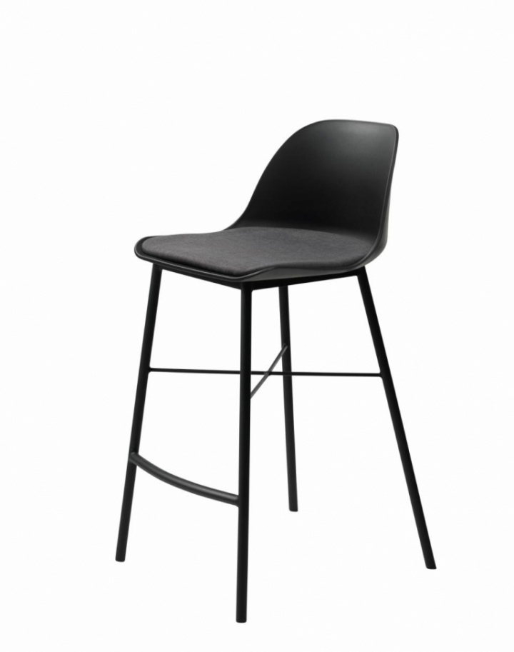 Barstol \'Siracusa\' - Sort i gruppen Møbler / Sidde møbler / Barstole hos Reforma (38031061)