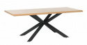 Spisebord \'Sicily\' 100x200cm - Sort/Eg