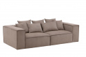 Sofa \'Gällivare\' 3-sæde - Brun