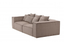 Sofa \'Gällivare\' 3-sæde - Brun