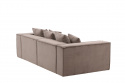 Sofa \'Gällivare\' 3-sæde - Brun
