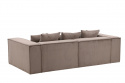 Sofa \'Gällivare\' 3-sæde - Brun