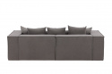 Sofa \'Gällivare\' 3-sæde - Grå