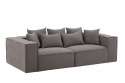 Sofa \'Gällivare\' 3-sæde - Grå