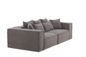Sofa \'Gällivare\' 3-sæde - Grå