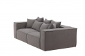 Sofa \'Gällivare\' 3-sæde - Grå