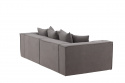 Sofa \'Gällivare\' 3-sæde - Grå