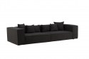 Sofa \'Jokkmokk\' 4-sæde - Sort