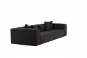 Sofa \'Jokkmokk\' 4-sæde - Sort