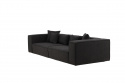 Sofa \'Jokkmokk\' 4-sæde - Sort