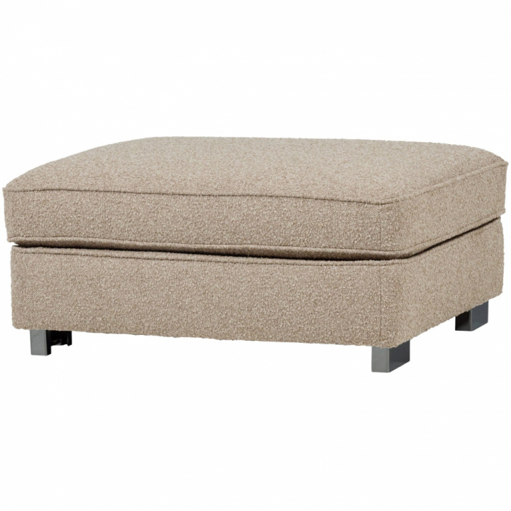 Fotpall ‘Lazy’ - Beige bouclé i gruppen Møbler / Sidde møbler / Paller hos Reforma (400542-N)