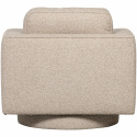 Svängfåtölj ‘Lazy’ - Beige bouclé