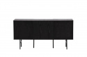 Skab \'Björkön\' 150x75 - Sort