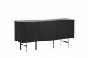 Skab \'Björkön\' 150x75 - Sort