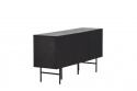 Skab \'Björkön\' 150x75 - Sort