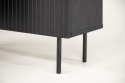 Skab \'Björkön\' 80x103 - Sort