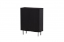 Skab \'Björkön\' 80x103 - Sort