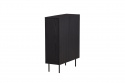 Skab \'Björkön\' 80x103 - Sort