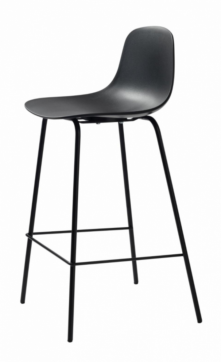 Barstol \'Evedal\' - Sort i gruppen Møbler / Sidde møbler / Barstole hos Reforma (42021060)