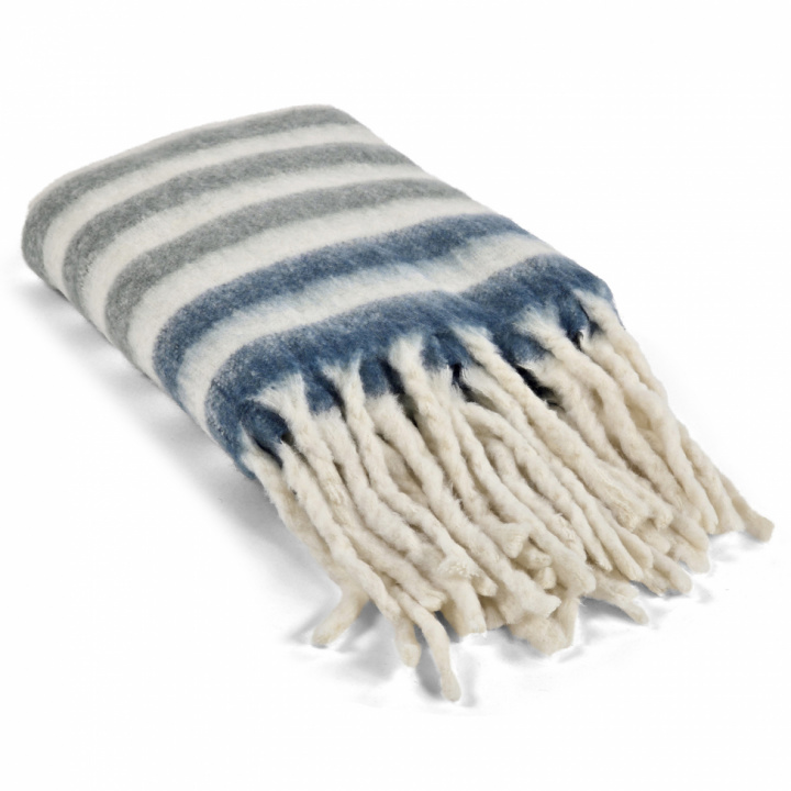 Tæppe \'Monica\' 130x170cm - Blå i gruppen Indretning / Tekstiler / Plaider & tæpper hos Reforma (4224615675095)