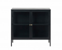Sideboard \'Hagavik\' 3 sektioner - Sort/Messing