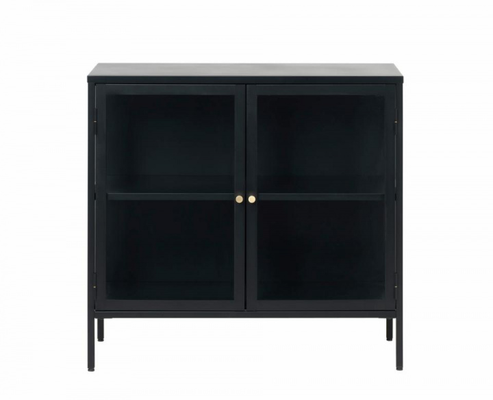 Sideboard \'Hagavik\' 3 sektioner - Sort/Messing i gruppen Møbler / Bord / Sofaborde hos Reforma (42260600)