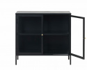 Sideboard \'Hagavik\' 3 sektioner - Sort/Messing