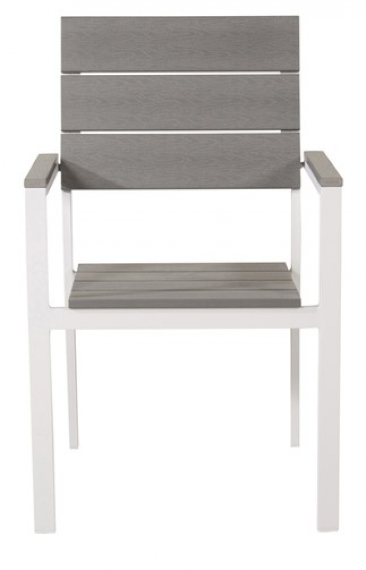 Spise stol \'Laxsj&ouml;\' - Gr&aring; i gruppen Møbler / Havemøbler / Havestole hos Reforma (4230-400)