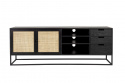 Sidetabel \'Guuji\' - Sort/Beige