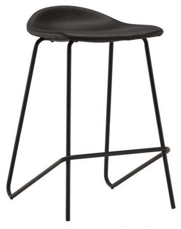 Stol \'Grebbestad\' - Sort i gruppen Møbler / Sidde møbler / Barstole hos Reforma (44000-170)