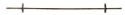 Stang med konsol \'Stanley\' L - Sort/Grå
